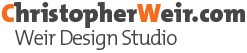 ChristopherWeir.com Weir design Studio Logo